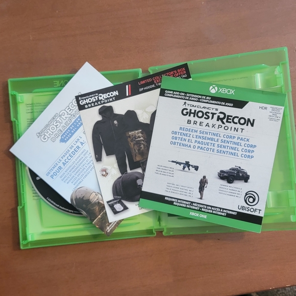 Used XBOX ONE Tom Clancy's Ghost Recon Breakpoint w/ Sentinel Corp Pack - Picture 5 of 6